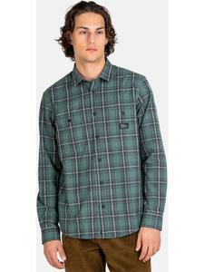 Рубашка Alvar Check зеленого цвета Reell