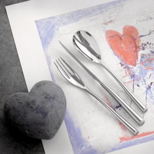 H-Art - Десертная ложка нержавеющая сталь 18/10 188 мм Sambonet, серебро