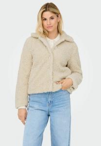 Флисовая куртка ONLY Fleece jacket, Pumice Stone/Stone
