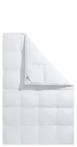 Перьевое одеяло fjödur "Финн", очень теплое, наполнитель 70% перо, 30% пух, чехол 100% хлопок, (1 шт.) 200х220 см, белый
