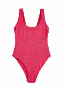 Купальник Next WIDE STRAP TUMMY CONTROL, Pink Crinkle/Pink