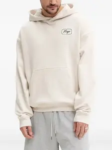 Толстовка с вышитыми нашивками HUGO, нейтральный