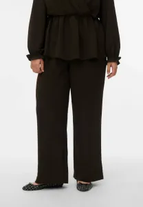 Широкие брюки вмалва Vero Moda Curve, Chocolate Torte