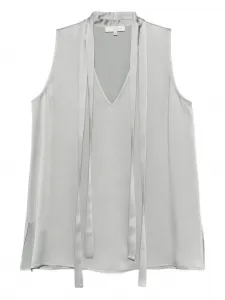 Блузка Abelia с завязками Antonelli, серый