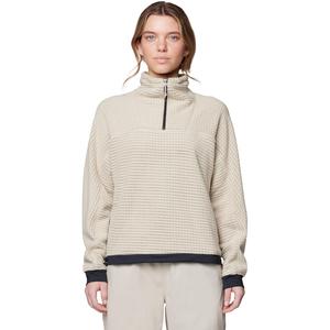 Женская флисовая куртка Summit Grid Big Grid с застежкой-молнией до середины груди Mountain Hardwear, Fossil