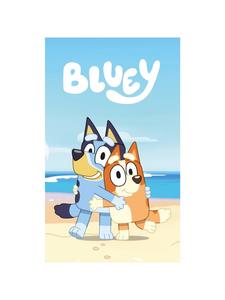 Уютное флисовое одеяло 100х150 см Bluey