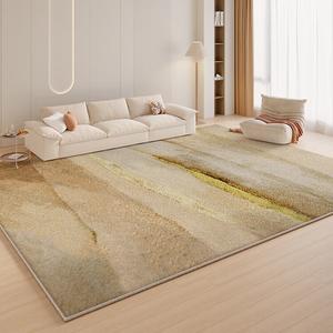Budis Ковер 180х250 см для гостиной/спальни, современный минимализм, светлый люкс, толстый плюш, звукоизоляционный, пылезащитный, из толстого искусственного меха