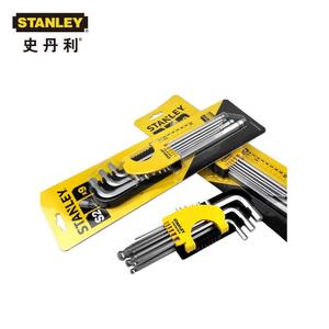 Набор шестигранных ключей Stanley с удлиненной шаровой головкой, 9 предметов, 1,5–10 мм STMT94158-8 1 комплект;