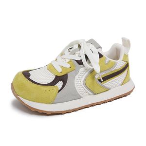 Скользостойкая, износостойкая, дышащая, амортизирующая обувь Kids Lifestyle для подростков Moffett, желтый