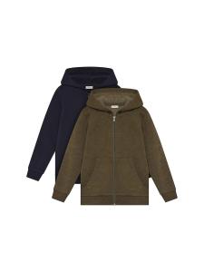 Толстовка с капюшоном на молнии MINYMO  MISweat Jacket, оливковый