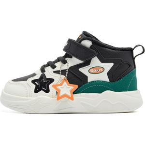 Детская повседневная обувь для дошкольников QIAODAN, белый/зеленый