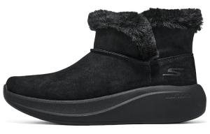 Зимние ботинки женские Skechers с мехом, черный
