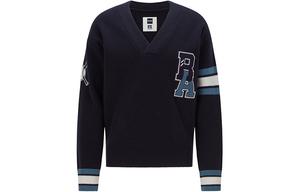 Свитер Russell Athletic X для мужчин в темно-синем цвете HUGO BOSS, темно-синий