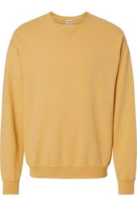 Толстовка унисекс с круглым вырезом ComfortWash by Hanes Garment-Dyed, цвет artisan gold