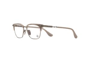 Оправы для очков Plate And Metal Browline Unisex туманно-серые Chrome Hearts