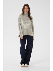 PART TWO Вязаный свитер LilyePW свободного кроя, цвет серый Mel./French Oak Mel