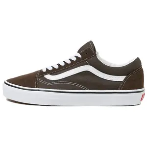 Кроссовки для скейтбординга Old Skool, унисекс, низкие, коричневый Vans