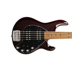 Ernie Ball Music Man StingRay 5 HH Special, Прозрачный Кроваво-красный / Жженый Клен *ПОД ЗАКАЗ, ОЖИДАЕТСЯ В ДЕКАБРЕ 2025*