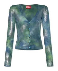 Кардиган м-изотта Diesel, зеленый