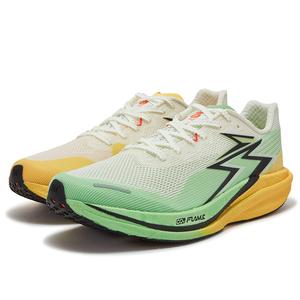 Кроссовки Speed 4 Pro с низким верхом, нескользящие, износостойкие, дышащие, унисекс, зелено-желтые, разные цвета 361°, Green Yellow Mismatched