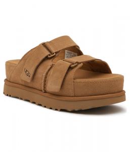 Кожаные тапочки goldenstar hi slide Ugg, коричневый