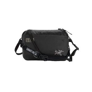 Arcteryx Полиамидная поясная сумка унисекс черная, Matte Key