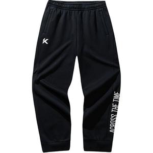 ANTA Коллекция Basketball вязаные спортивные штаны мужские базовые black