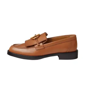 Лоферы женские Hermès, коричневый