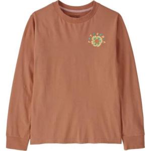 Детская футболка Patagonia, оранжевый/розовый
