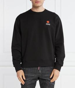 Свитшот мужской Kenzo с цветком, черный