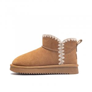 ZHR Маленькая печь Коллекция термостойкие водонепроницаемые износостойкие короткие зимние ботинки женские Eucalyptus, цвет Eucalyptus