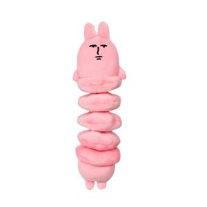VEF Розовый кролик, вибрирующая плюшевая подвеска в виде кролика с кишками, высота 24 см