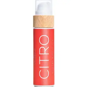 Веганское масло для загара и массажа цитрусовое, 110 мл Cocosolis Suntan citro