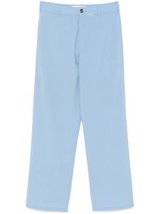 Прямые брюки с логотипом Mending Marni, синий