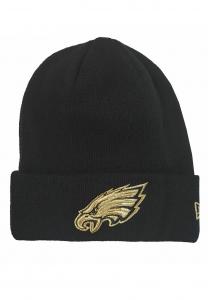 Шапка New Era PHILADELPHIA EAGLES NFL ESSENTIAL METALLIC LOGO, Schwarz/Black