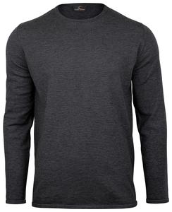 Толстовка Clark Crown Basic Crew Neck Strickpullover, антрацит