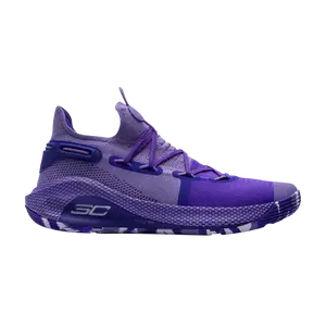 Кроссовки Wmns Curry 6 Under Armour, фиолетовый