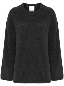 Allude кашемировый свитер с круглым вырезом, серый