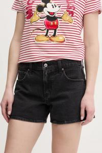 Джинсовые шорты Abercrombie & Fitch, черный