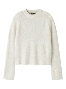 Name it Вязаный свитер цвета «античный белый»