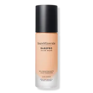 Основа BAREPRO 24HR Wear Skin-Perfecting Matte Liquid Foundation Mineral SPF 20 bareMinerals, Fair 12 Cool (for fair cool skin with a pink hue)