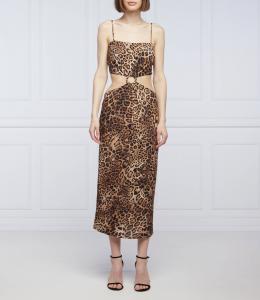 Платье Pinko acino, коричневый