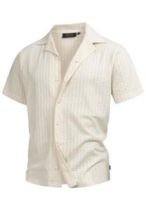 Повседневная рубашка INDICODE JEANS Regular fit Button Up Shirt, бежевый