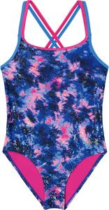 Слитный купальник Under Armour для девочек, Photon Blue Tie Dye