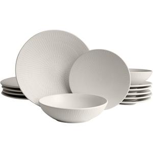 Сервиз Blanka Nature-Design с текстурой Echtwerk, кремовый