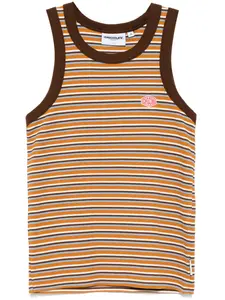 Топ в полоску Chocoolate, коричневый