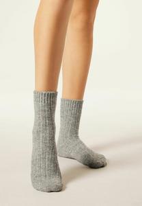 Носки Calzedonia Socks, Grey/Mottled Grey