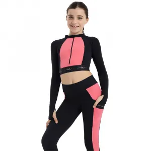 Футболка Intermezzo Brenda long sleeve high neck, розовый