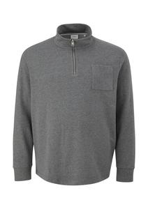 s.Oliver Men Big Sizes Свитшот в крапчатом сером