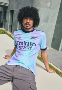 Футболка третьей команды арсенала 24/25 Adidas Performance, Clear Aqua/Light Flash Purple